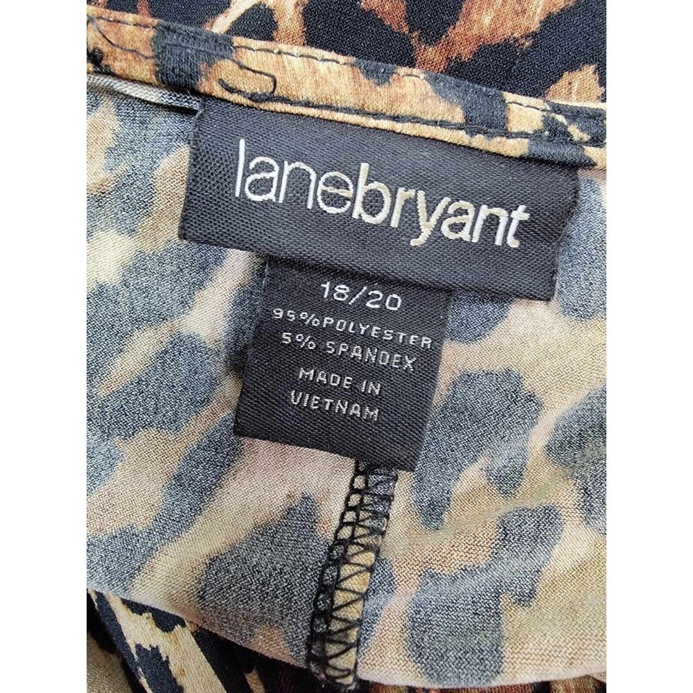 Lane Bryant Women's Multicolored Plus Size 18 / 20 Wrap Formal Long Sleeve - Picture 6 of 8